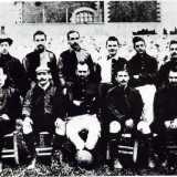 Infine arriviamo al Sud Italia. Il calcio nel meridione nacque in Sicilia, grazie all�opera del Messina Football Club e dell�Anglo-Panormitan Athletic & Foot-ball Club (nella foto), costituitisi nel 1900, antenati degli attuali Messina e Palermo